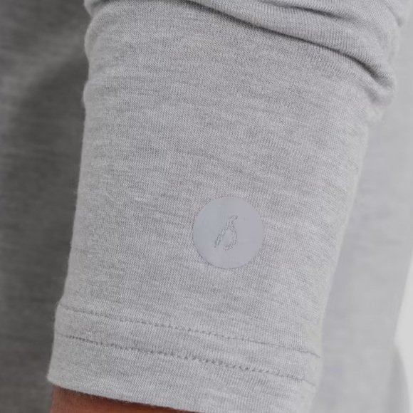 All Birds Sea Long Sleeve Tee in Medium Grey - Picture 5 of 9